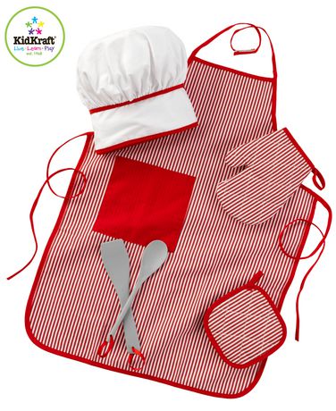KidKraft Tasty Treats Chef Accessory Set - Red | Walmart Canada
