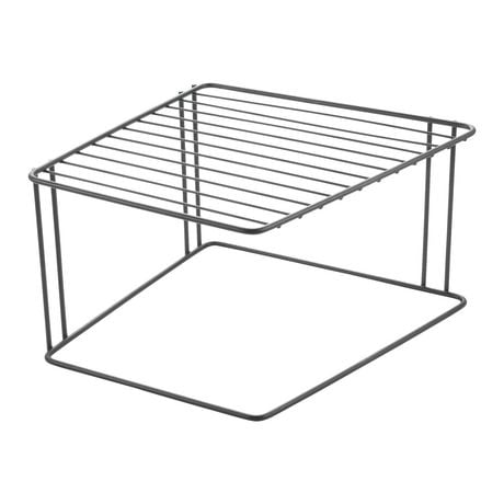 Metaltex Artic Frost Corner Shelf - Easy-Fix, Rust-Resistant, Made in