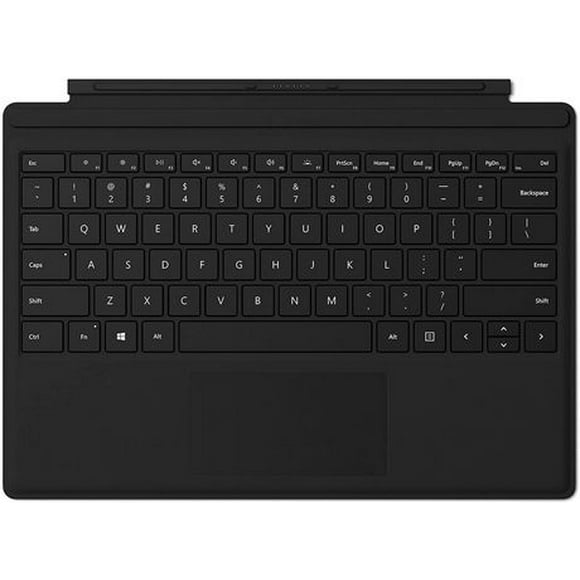 Étui-clavier Type Cover ajustable pour Surface Pro de Microsoft - Noir - Anglais