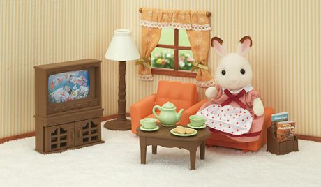 Calico Critters Lounging Living Room Set 7pieces Animals Not Included for sale online 