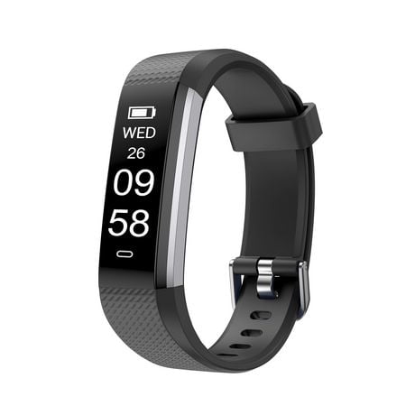 Letscom ID115 Health and Fitness Tracker & Smartwatch by Letsfit