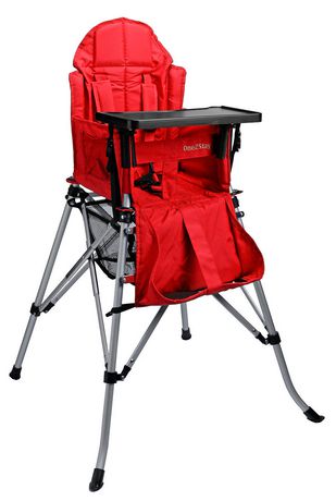 ONE2STAY Portable High Chair with Table -Red | Walmart Canada