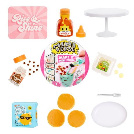 Make It Mini Food™ Diner Series 1 Minis - MGA's Miniverse, Blind Packaging, DIY, Resin Play, Collectors - image 1 of 6