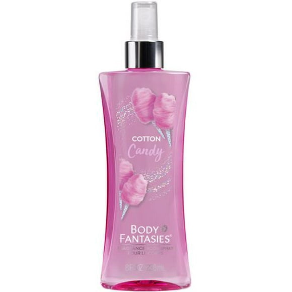 Body Fantasies Cotton Candy Fragrance Body Spray, 236mL