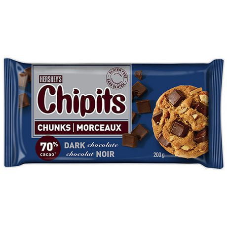 HERSHEY'S CHIPITS 70% Dark Chocolate Chunks | Walmart Canada