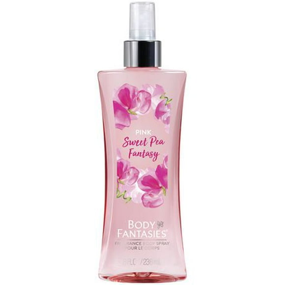 Body Fantasies Signature Sweet Pea Fragrance Body Spray, 236 mL