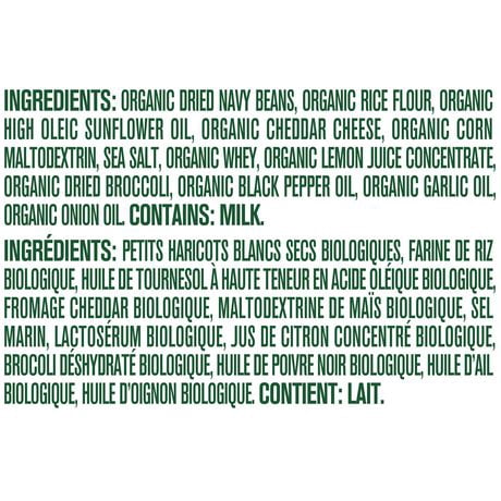 gerber organic lil crunchies white cheddar