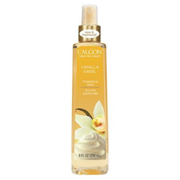 Calgon Vanilla Swirl Fragrance Body Mist, 236 mL