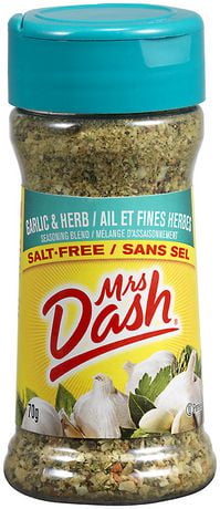 Mrs. Dash Salt-Free Garlic and Herb Seasoning Blend | Walmart Canada