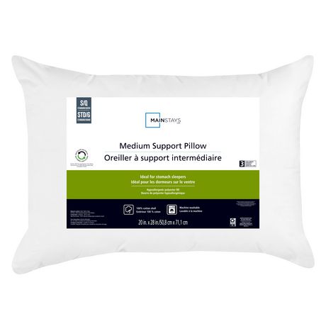 Walmart firm hot sale pillow