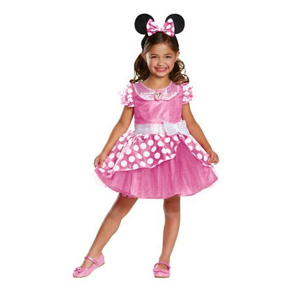 Disguise Disney Pink Minnie Mouse Infant Costume Size 12-18 Months