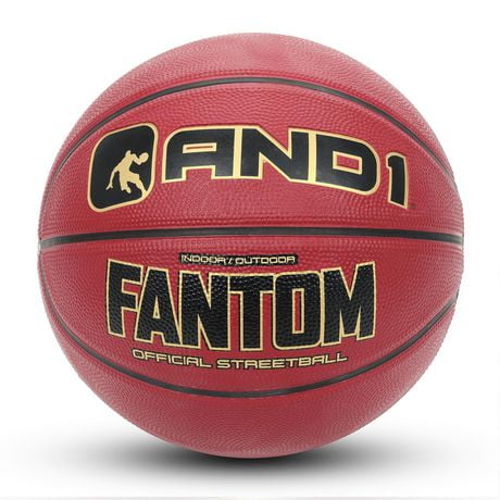 AND1 FANTOM BURGUNDY GLD BASKET-BALL SZ5 FANTOM Basket-Ball