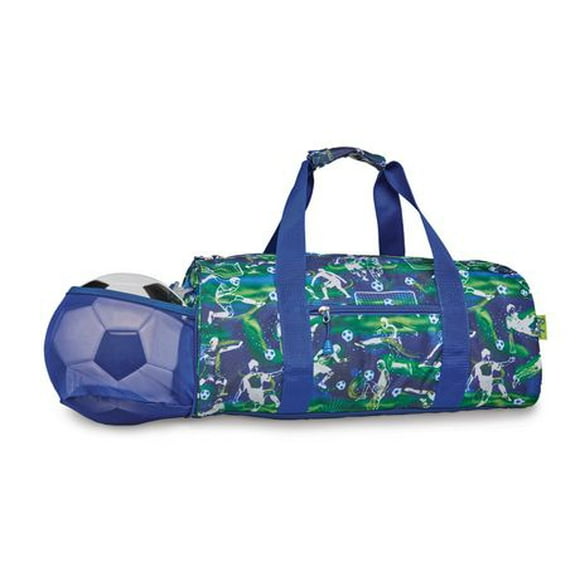 Bixbee Soccer Star w/ Ball Bag Blue Duffle