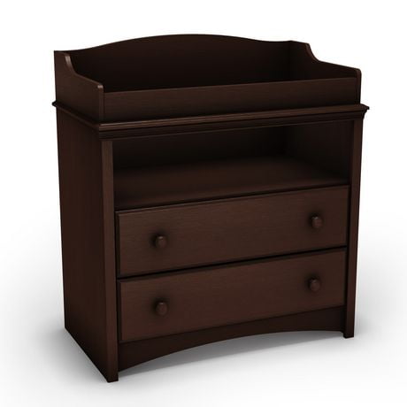 cherry changing table dresser