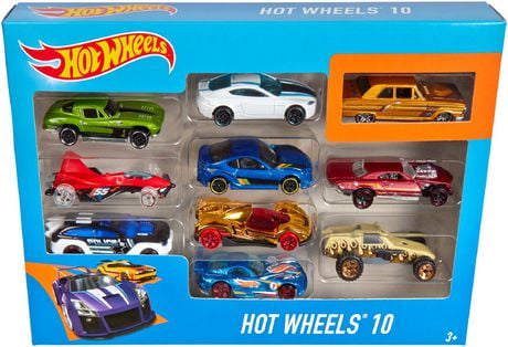 Hot Wheels 10 Car Pack (Styles May Vary) | Walmart.ca