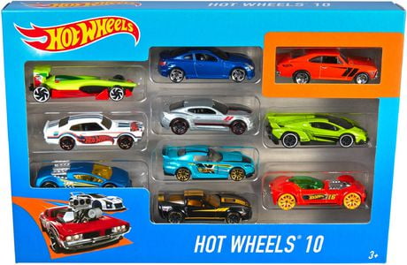 Hot Wheels Assorted 10 Car Pack | Walmart Canada