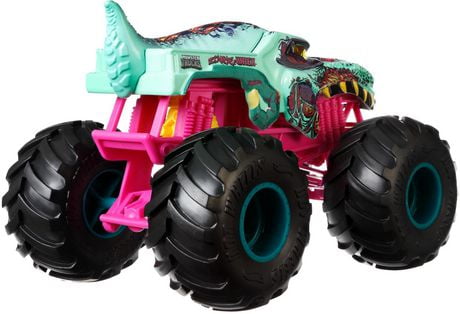 Hot Wheels Monster Trucks 1:24 Zombie-Wrex Vehicle | Walmart Canada