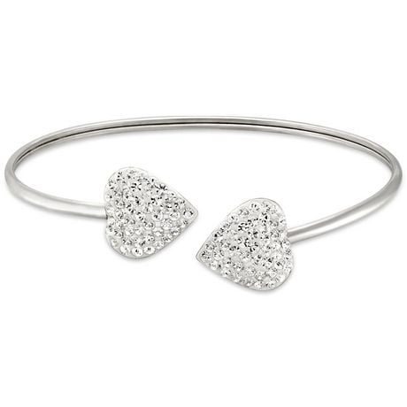 Quintessential Sterling Silver Open Bangle Bracelet | Walmart Canada