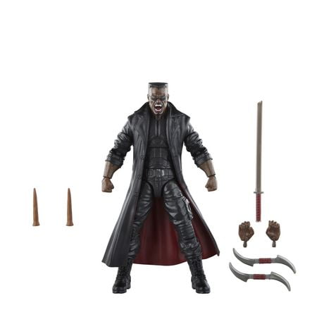 Hasbro Marvel Legends Series Marvel's Blade, Marvel Knights Collectible ...