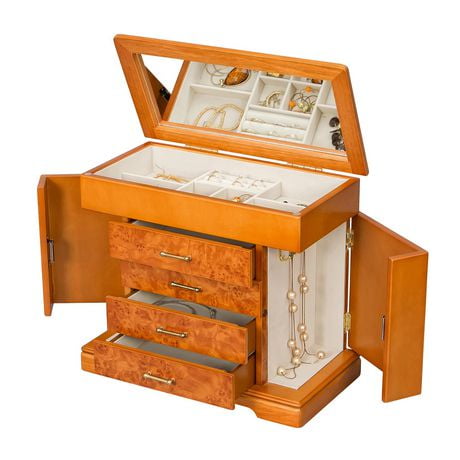 Mele and Co Greta Wooden Jewelry Box