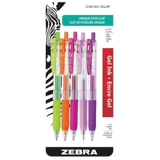 Zebra ZEB45610 Sarasa Dry Gel X1 Retractable Gel Pen, Medium 0.7mm, Black Ink/Barrel, Dozen