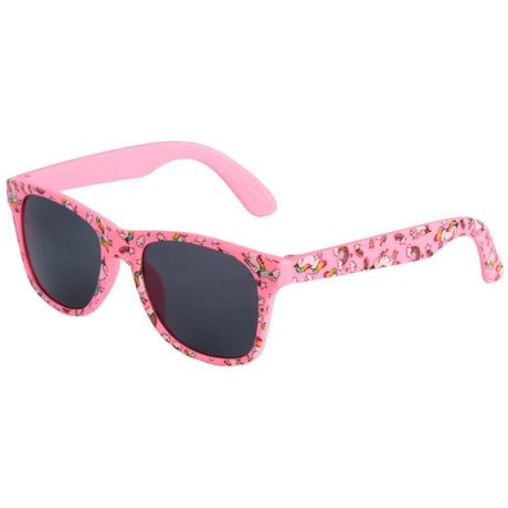 George Girls Unicorn Print Pink Wayfarer Sunglasses