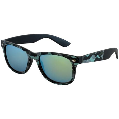 George Boys Green Camo print Wayfarer sunglasses