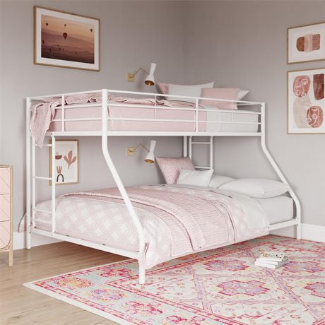Mainstays Small Space Junior Twin over Full Bunk Bed