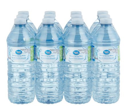 Great Value 12pk Spring Water | Walmart Canada