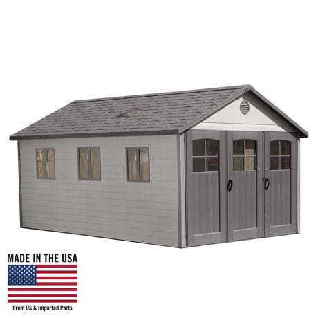 LIFETIME 11 Ft. X 21 Ft. Outdoor Storage Shed