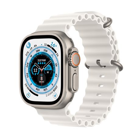 Apple Watch Ultra (GPS + Cellular) 49mm Titanium Case with Band