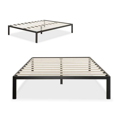 Platform 1500 Metal Bed Frame, Zinus Mia Modern Studio 14 Inch High Platform Bed Frame