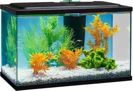 Aqua Culture Betta View 1/2-Gallon Fish Tank with Full Hood