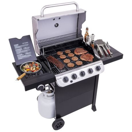 broil burner char grill gas performance series