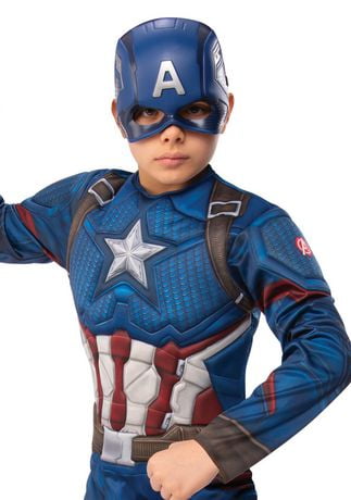 Avengers Endgame Deluxe Captain America Child Costume