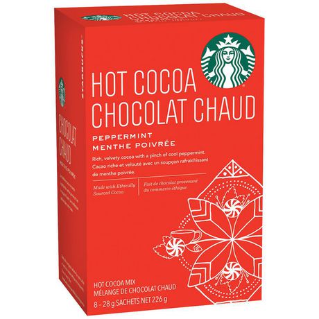 Starbucks Peppermint Hot Cocoa Mix Walmart Canada