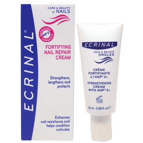 Crème fortifiante et réparatrice d'ongles Ecrinal 20 ml