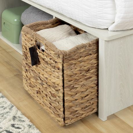 South Shore Avilla Storage Bed With Baskets Walmart Canada