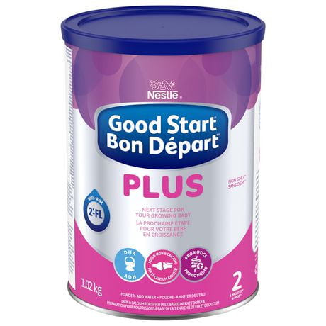 NESTLÉ® GOOD START® PLUS 2 Baby Formula, Powder 1.02 kg, 1.02 KG