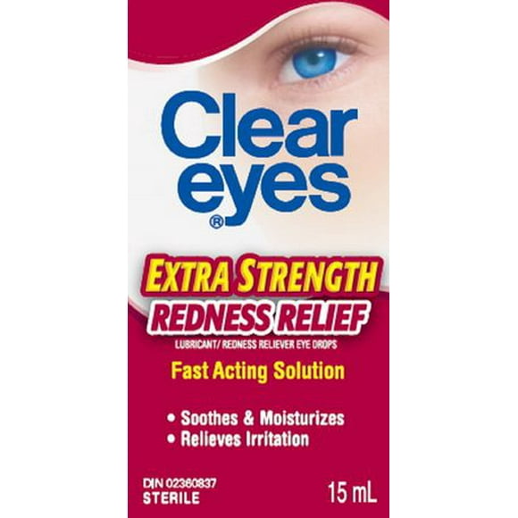 Clear Eyes Anti-rougeur Extra-Fort 15 ml