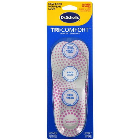 Dr. Scholl’s® semelles Tri-Comfort®, femmes 1 paire