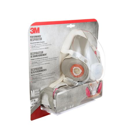 3M™ Multi-Purpose Respirator 65021HA1-C, Medium, Reusable, Assorted ...