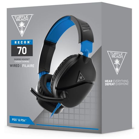 Turtle Beach® Recon 70 Gaming Headset for PS5™, PS4™, and PS4™ Pro, Playstation 4