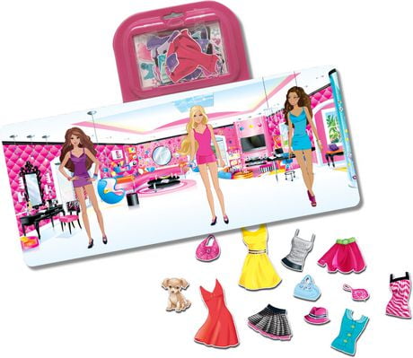 Barbie Dressup Magnetic Activity Fun Playset | Walmart Canada
