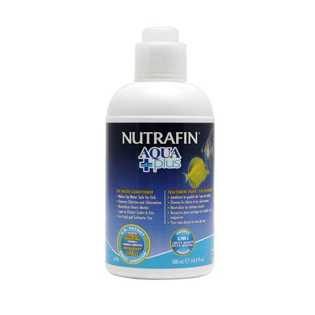 Nutrafin Aqua Plus Tap Water Conditioner, 500 ml (16.9 fl oz)