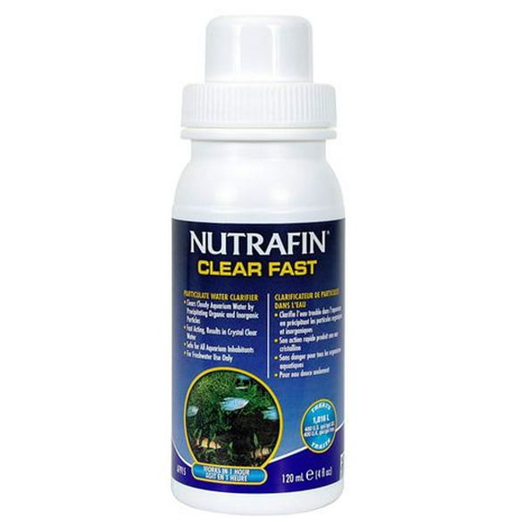 Nutrafin Clear Fast Particulate Water Clarifier, 120 ml (4 fl.oz)