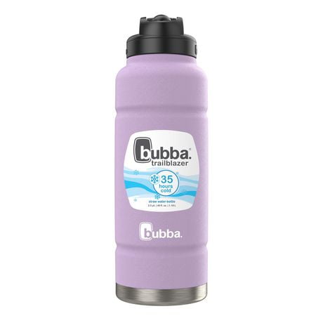 Bouteille d’eau de 1,2 L/40oz en Acier Inoxydable paille Bubba Trailblazer 440oz/1.1L, BPA Free