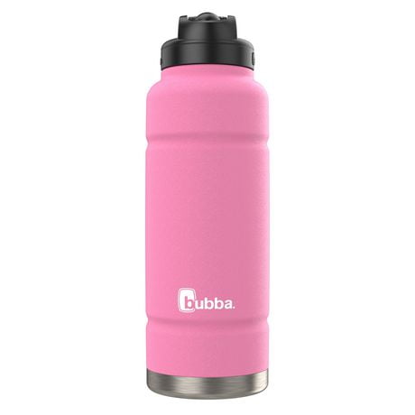 bubba Trailblazer Insulated Stainless Steel Water Bottle with Straw Lid, 40oz., Powdercoat, 40oz/1.1L, BPA Free