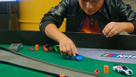 nascar crash racers track set