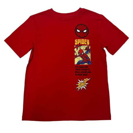 <br>Marvel Garçons Crawling Man T-shirt à manches courtes